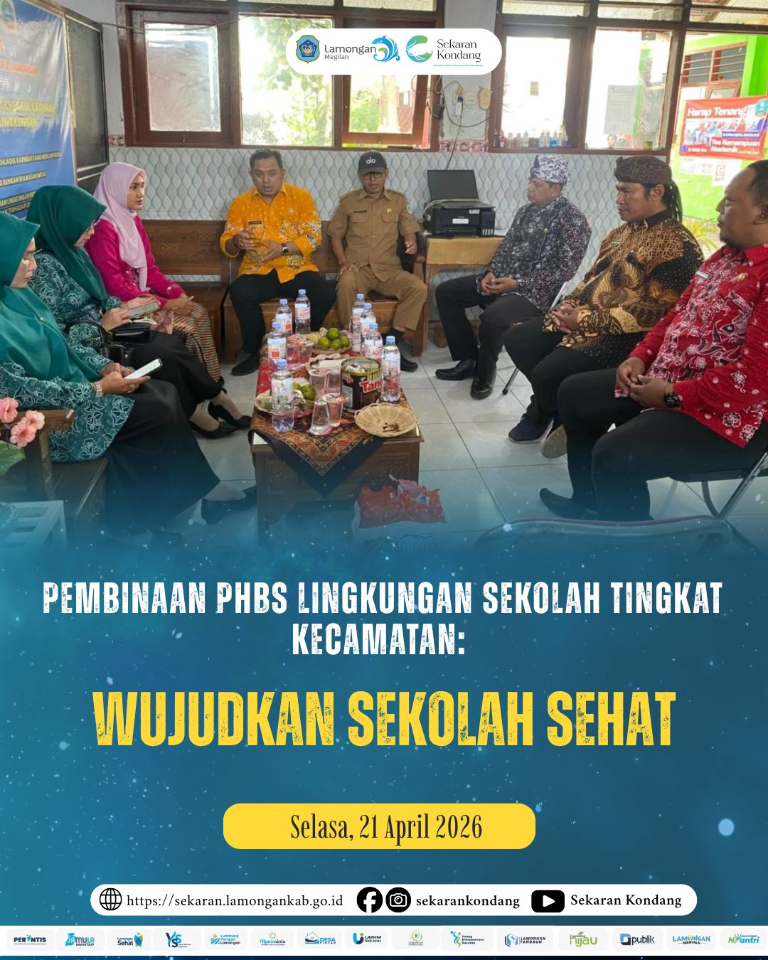 Foto: PEMBINAAN PHBS LINGKUNGAN SEKOLAH TINGKAT KECAMATAN APRIL 2026