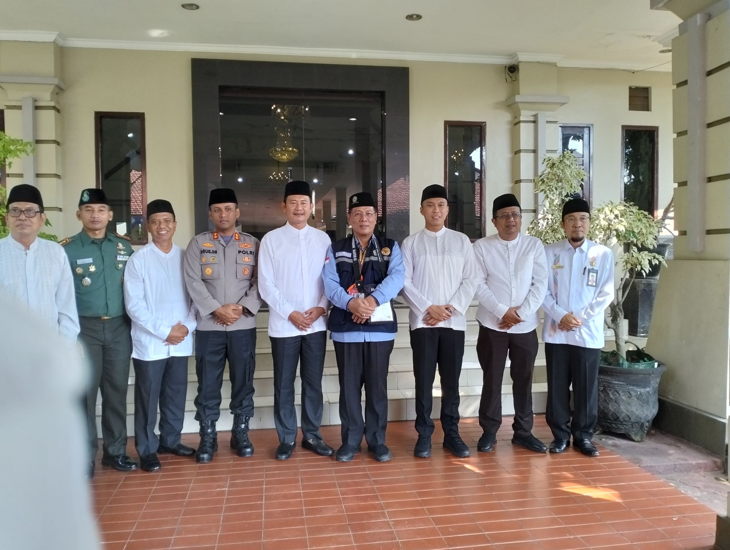 TURUT SERTA DALAM PEMBERANGKATAN JAMA’AH CALON HAJI 2025