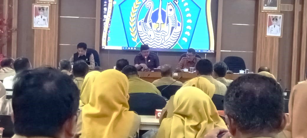 Pimpinan DPRD Kab. Lamongan Memimpin Rapat Banggar