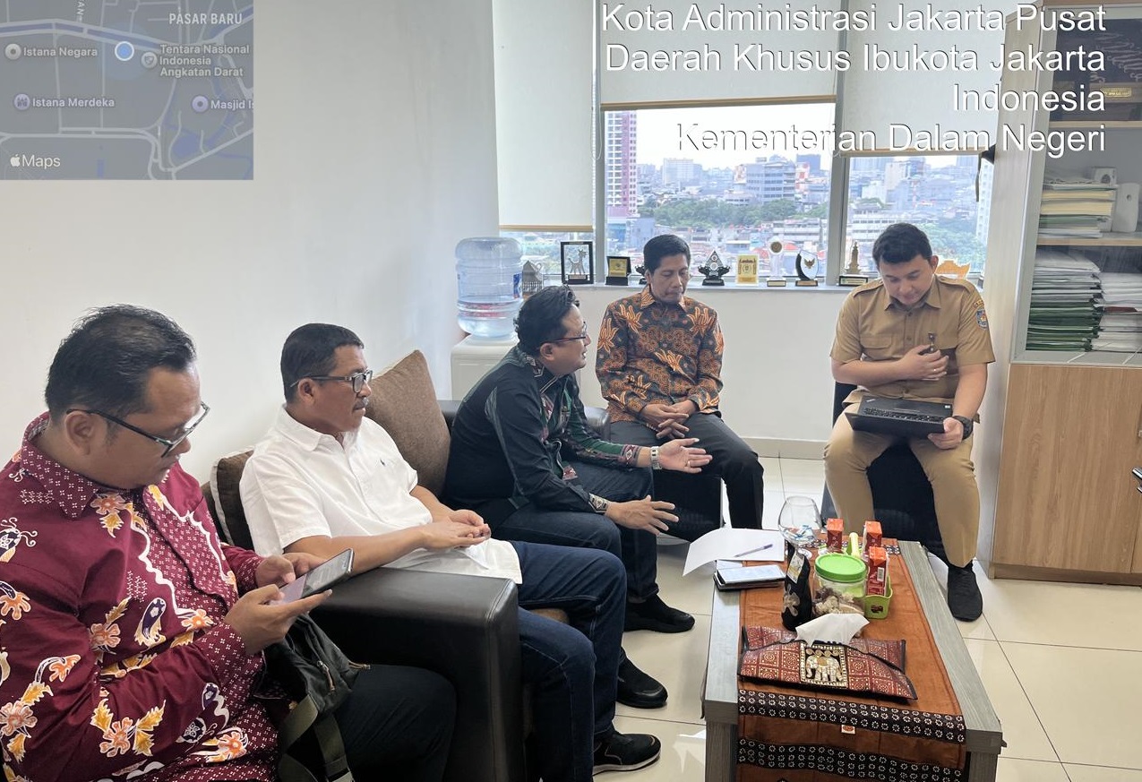 Pimpinan DPRD Mendatangi Kementerian Dalam Negeri