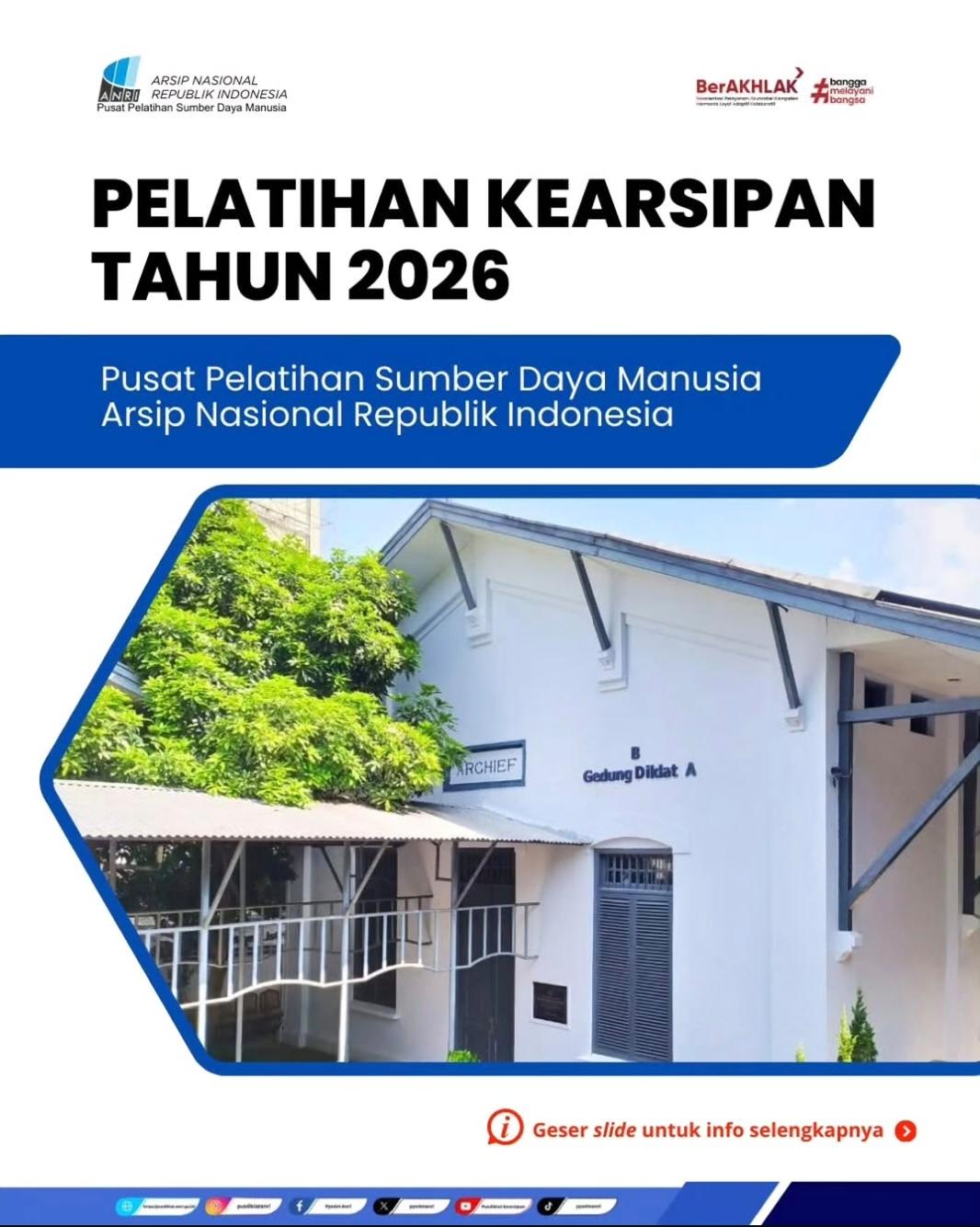 Foto: PELATIHAN KEARSIPAN TAHUN 2026