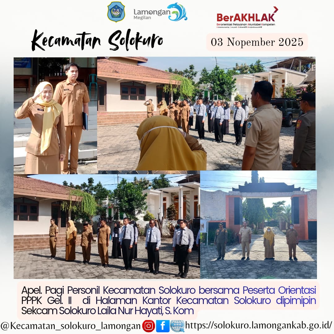 Foto: Apel Pagi diikuti ASN dan Peserta Orientasi PPPK