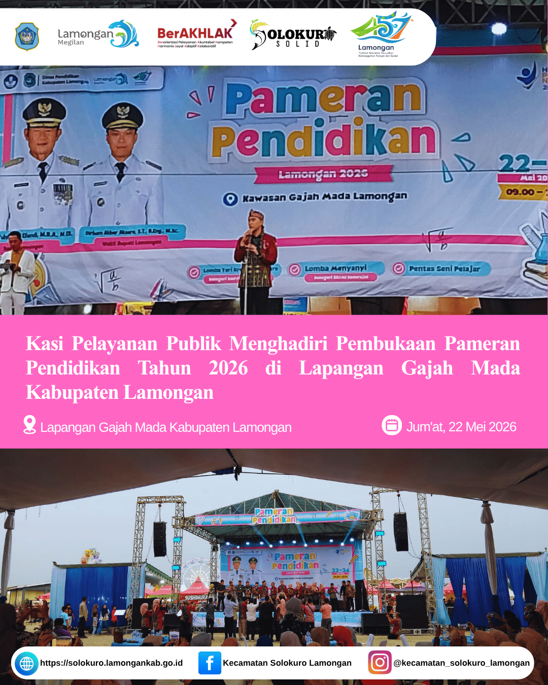 Foto: PEMBUKAAN PAMERAN PENDIDIKAN TAHUN 2026