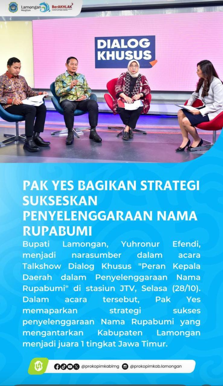 Foto: PAK YES BAGIKAN STRATEGI SUSKSESKAN PENYELENGGARAAN NAMA RUPABUMI