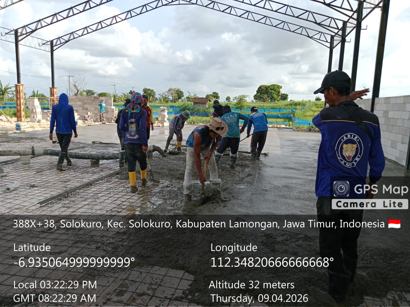 Foto: PROGRES PEMBANGUNAN KDMP DESA PAYAMAN KAMIS 09 APRIL 2026