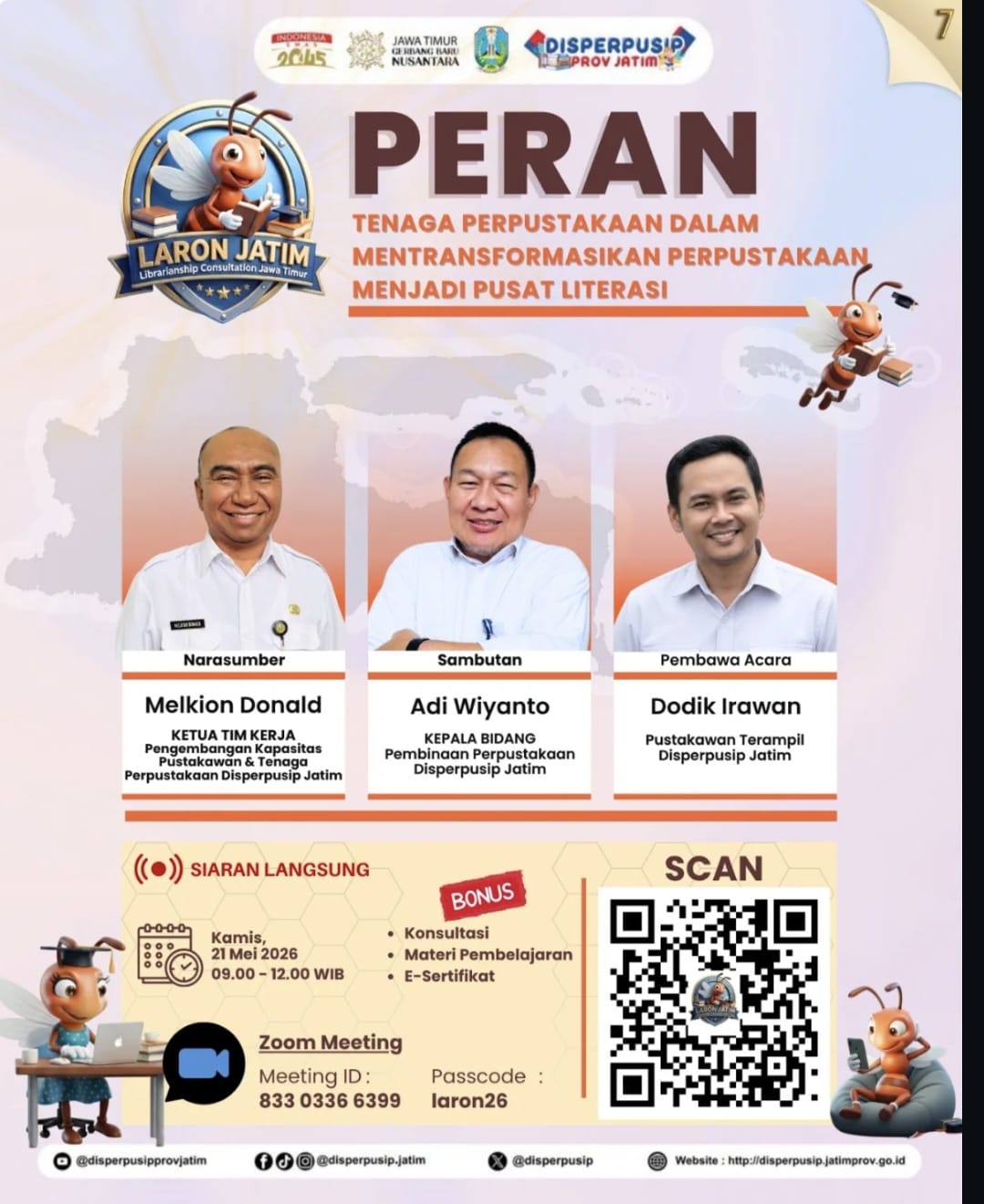Foto: LARON JATIM (LIBRARIANSHIP CONSULTATION JAWA TIMUR)