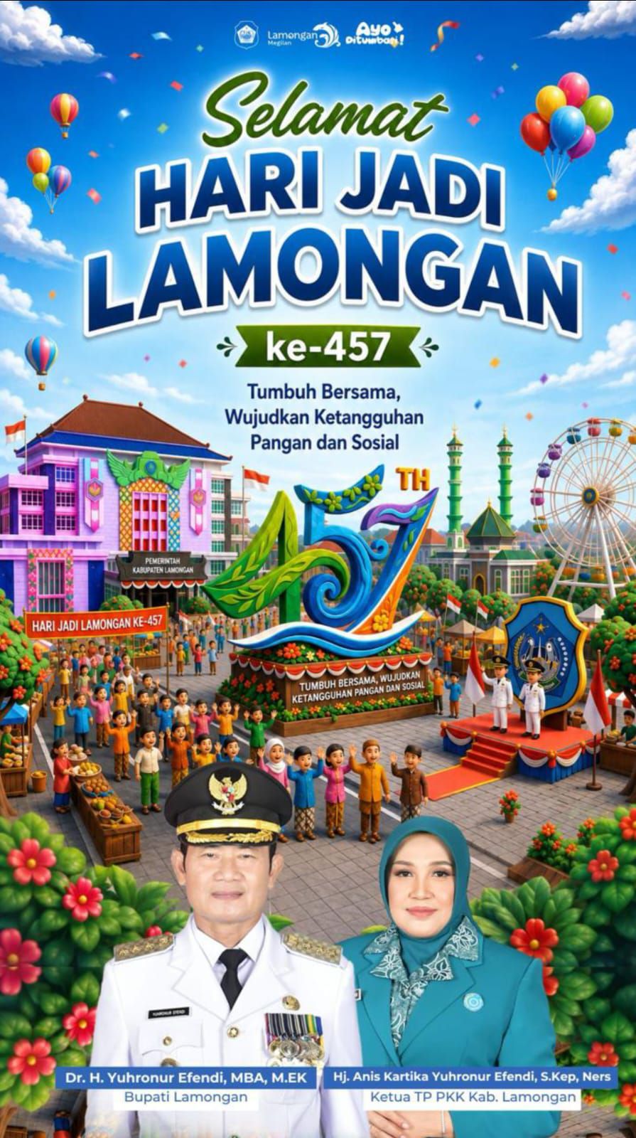 Foto: SELAMAT HARI JADI LAMONGAN KE 457