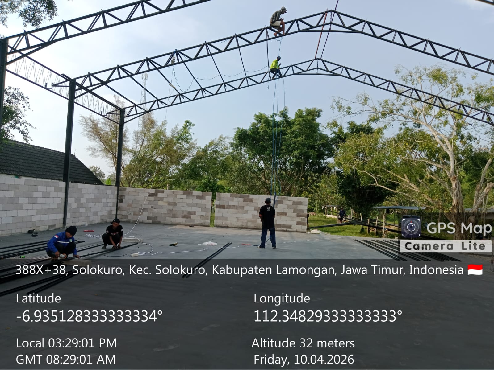 Foto: PROGRES PEMBANGUNAN KDMP DESA PAYAMAN JUM'AT 10 APRIL 2026