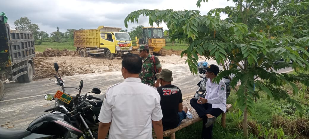 Foto: PENINJAUAN LAHAN KANTOR KDMP DESA TAKERHARJO