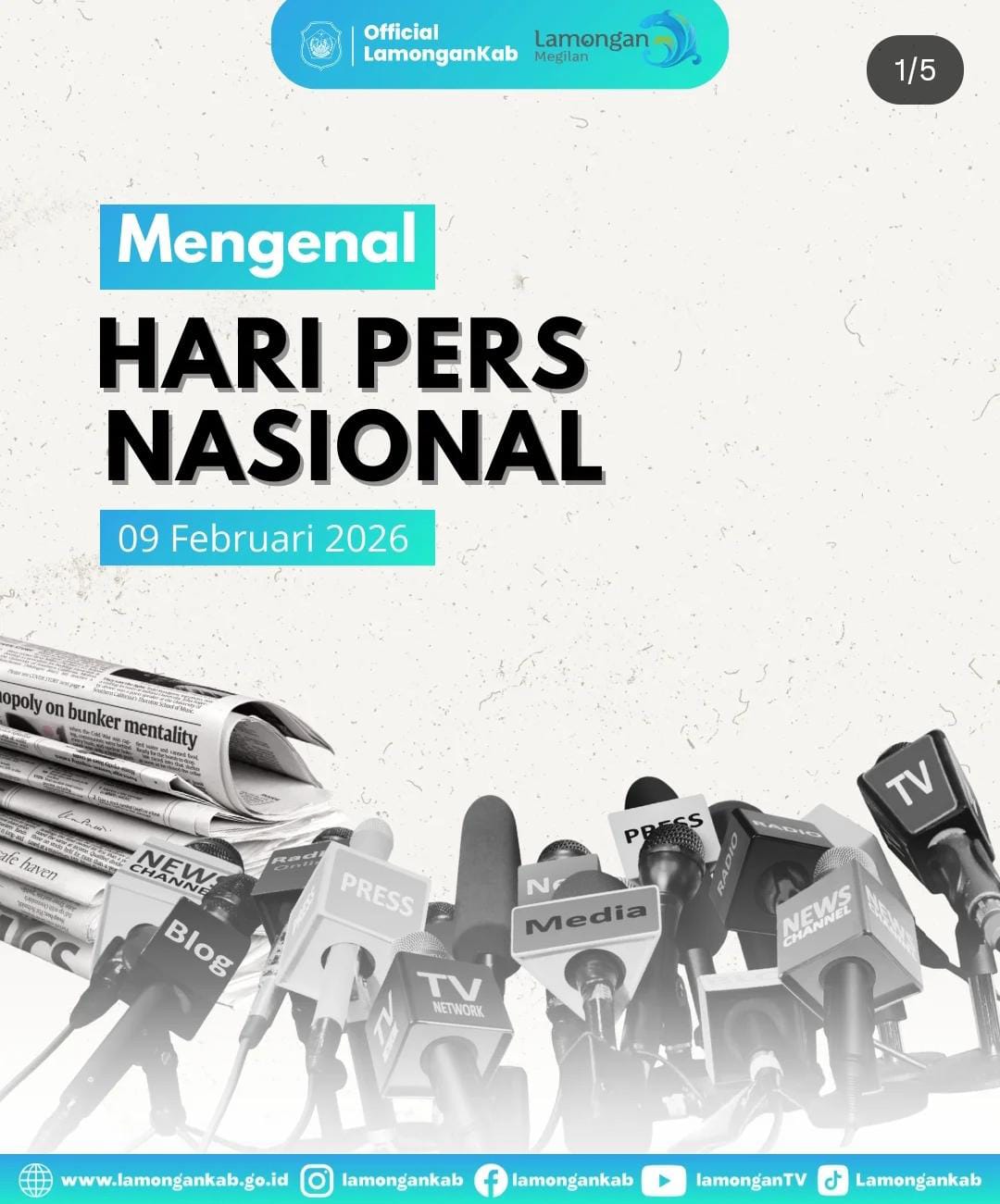 Foto: SELAMAT HARI PERS NASIONAL 2026