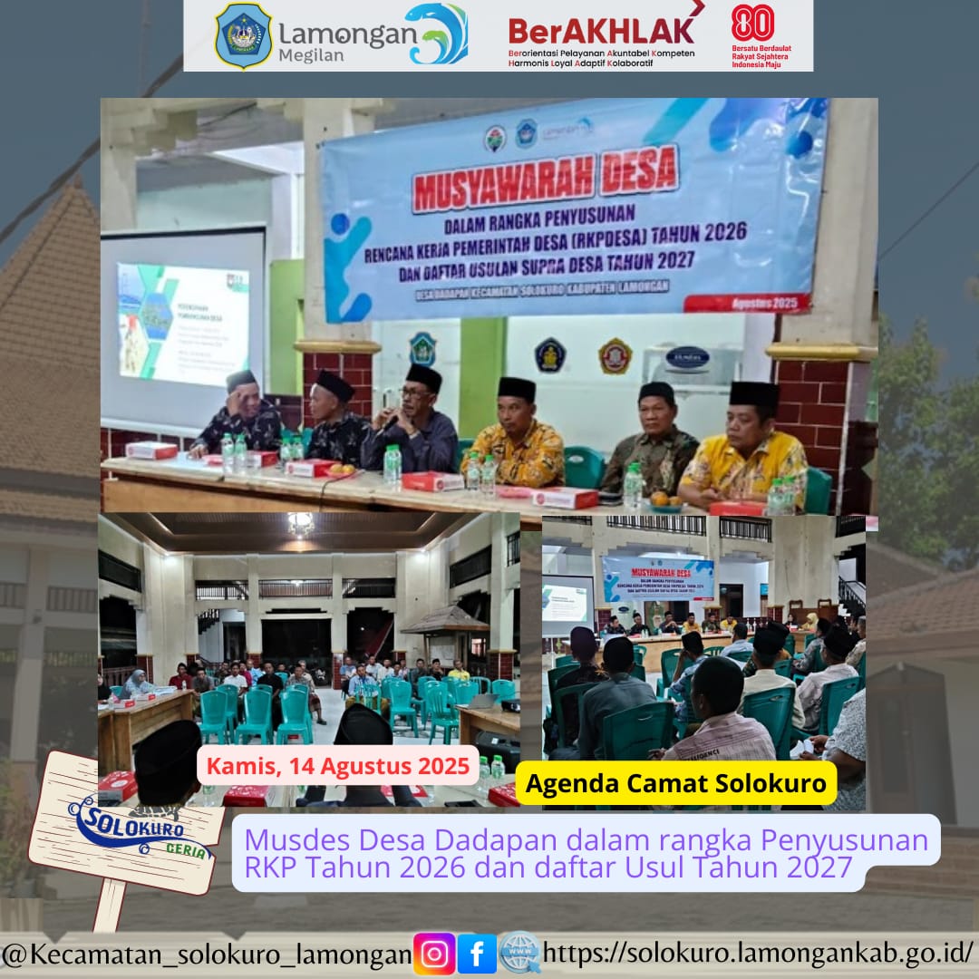 Foto: MUSDES DESA DADAPAN, MENYUSUN RKP 2026 DAN DAFTAR USUL 2027