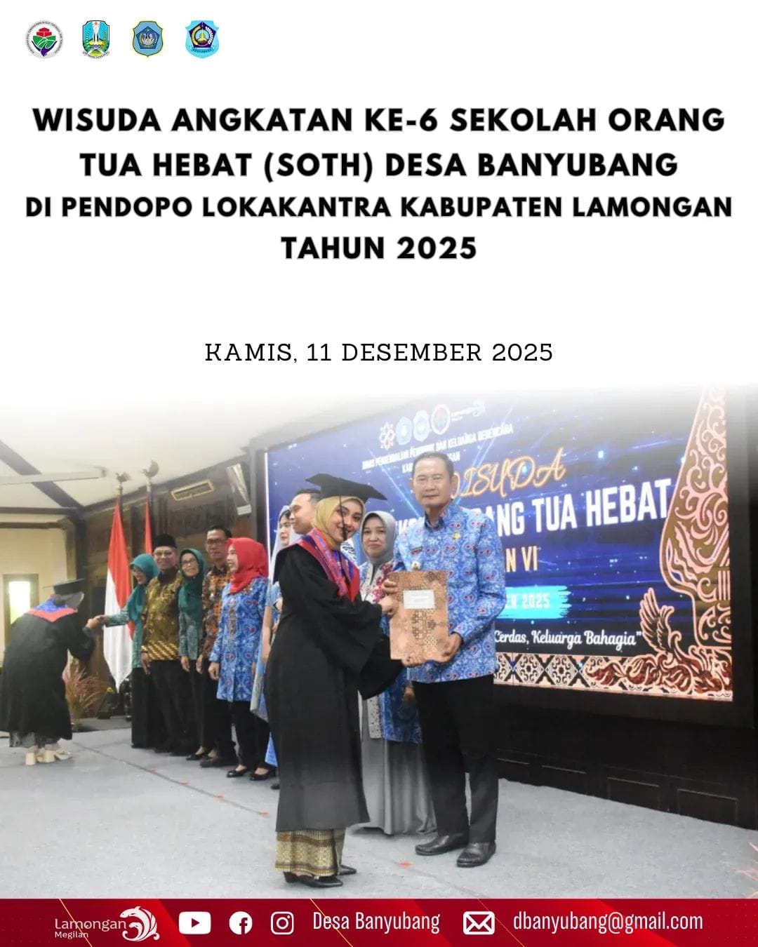 Foto: DOKUMEN WISUDA SOTH SPS RUKUN BAHAGIA DESA BANYUBANG