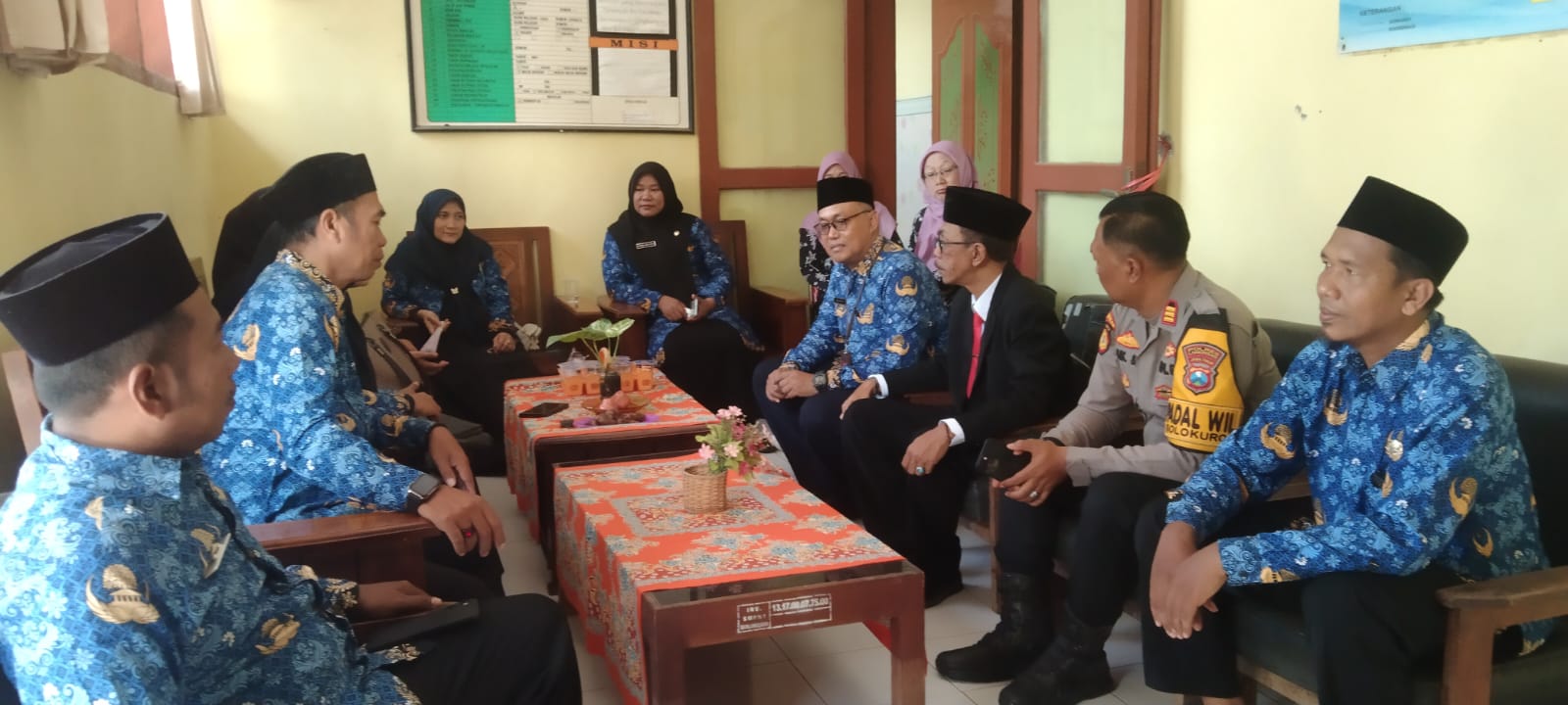 Foto: Rapat sosialisasi PHBS ke Kasek SD Se-Kecamatan Solokuro