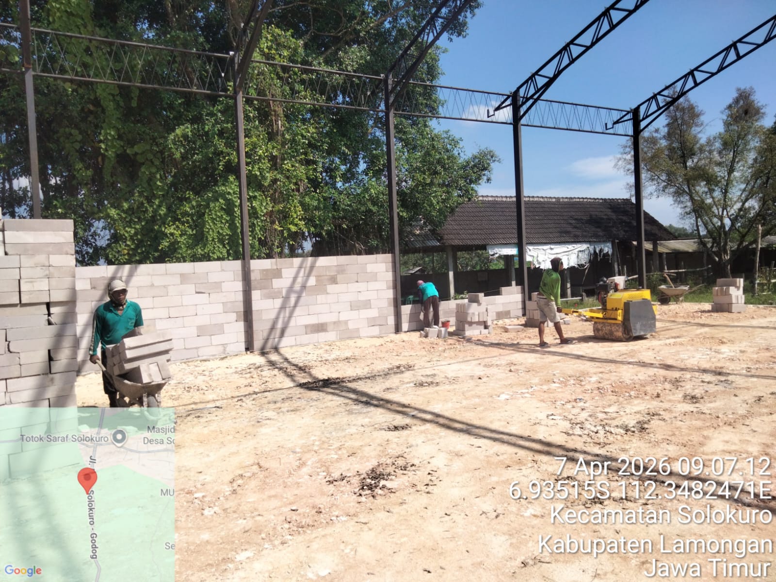 Foto: PROGRES PEMBANGUNAN KDMP DESA PAYAMAN SELASA 07 APRIL 2026