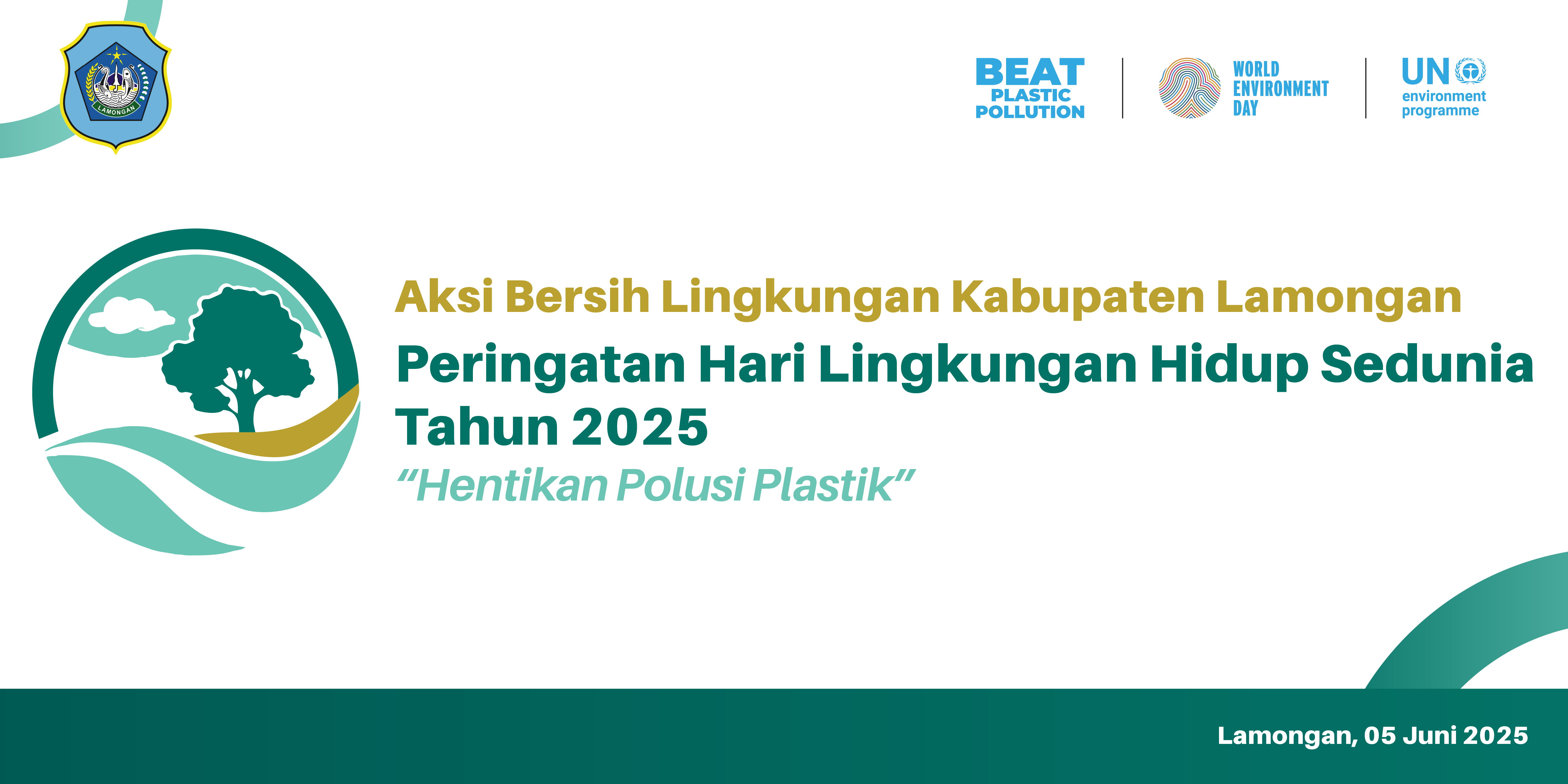Aksi Bersih Lingkungan memperingati Hari Lingkungan Hidup Sedunia Tahun 2025