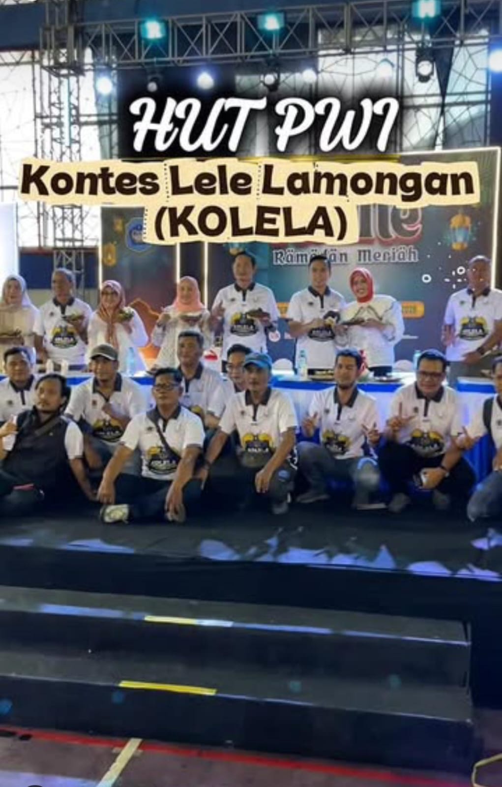 Foto: Kontes Lele Lamongan (Kolela) dalam rangka HUT ke-80 PWI.