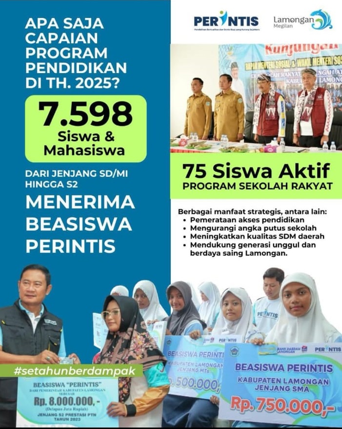 Foto: PROGRAM PENDIDIKAN PEMERINTAH KABUPATEN LAMONGAN