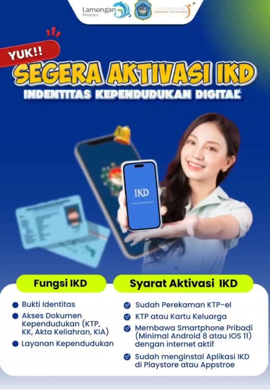 Foto: AYO AKTIFKAN IDENTITAS KEPENDUDUKAN DIGITAL ANDA