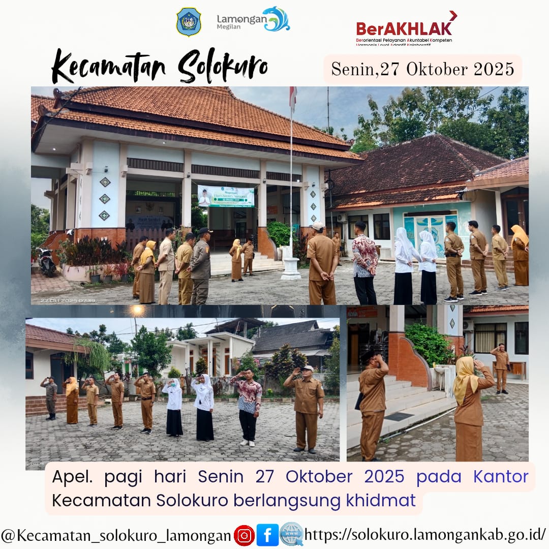 Foto: APEL PAGI HARI SENIN 27 OKTOBER 2025
