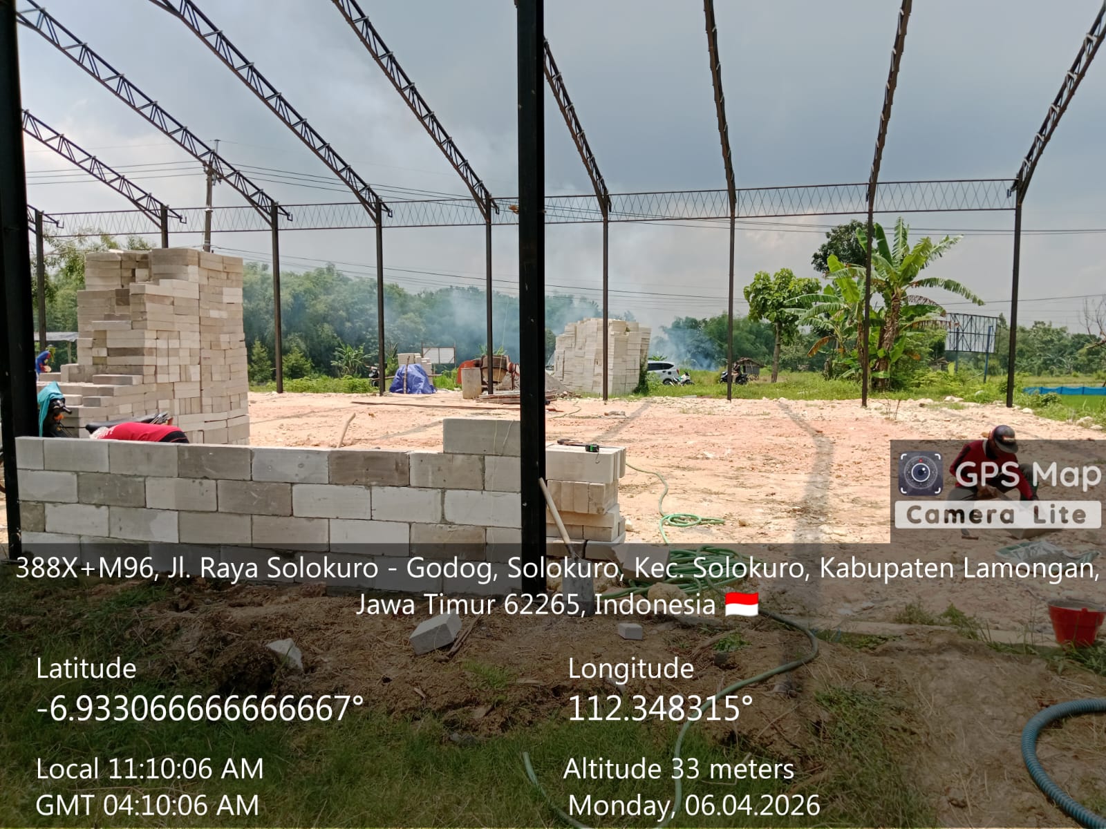 Foto: PROGRES PEMBANGUNAN KDMP DESA PAYAMAN SENIN 06 APRIL 2026