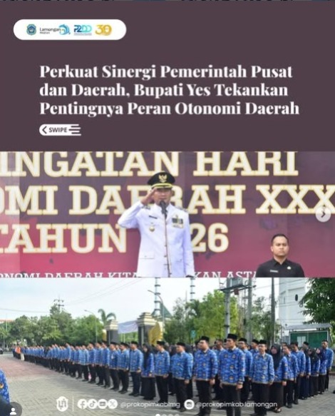 Foto: Perkuat Sinergi Pemerintah Pusat dan Daerah, Bupati Yes Tekankan Pentingnya Peran Otonomi Daerah