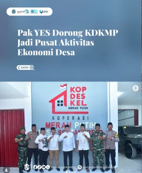 Foto: PAK YES DORONG KDKMP JADI PUSAT AKTIVITAS EKONOMI DESA