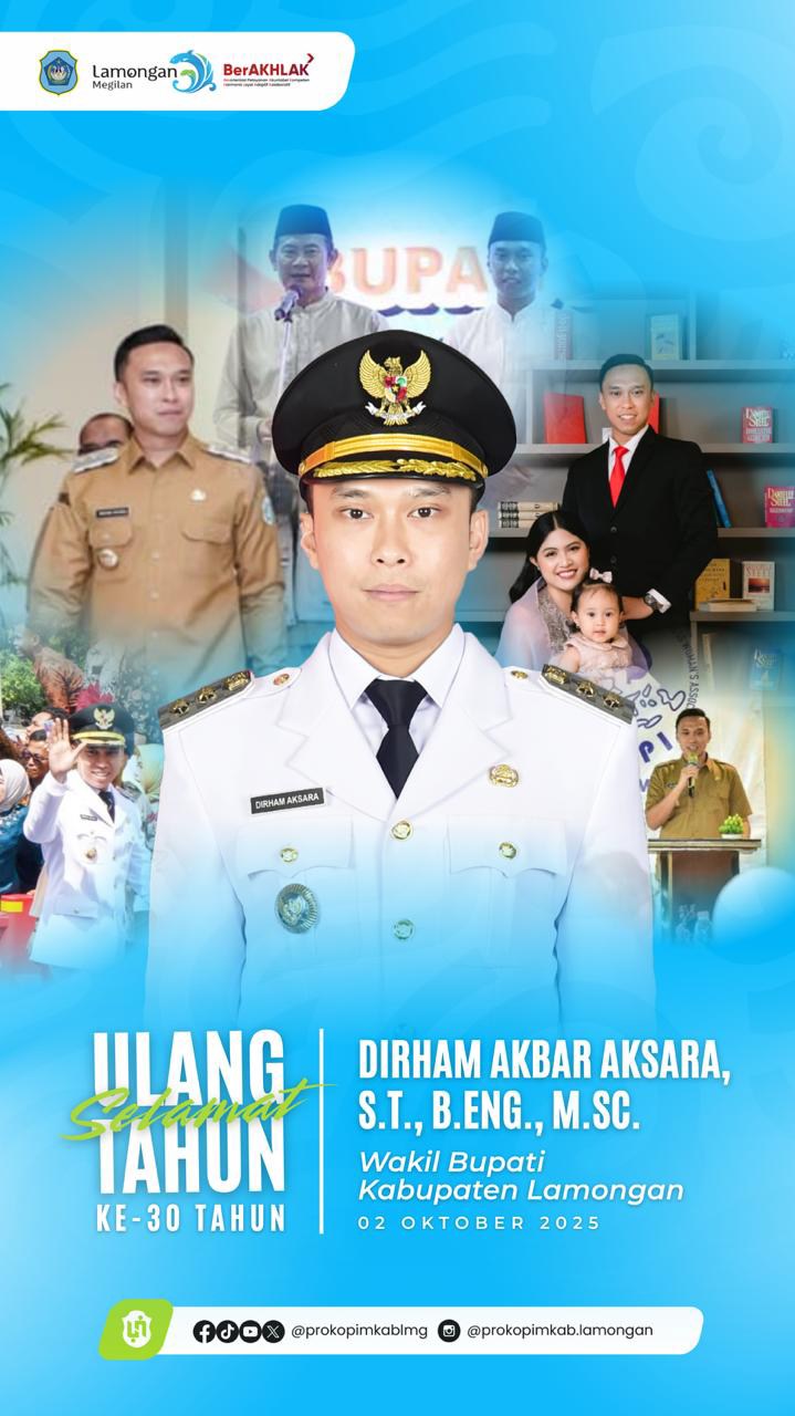 Foto: SELAMAT ULANG TAHUN WABUB LAMONGAN