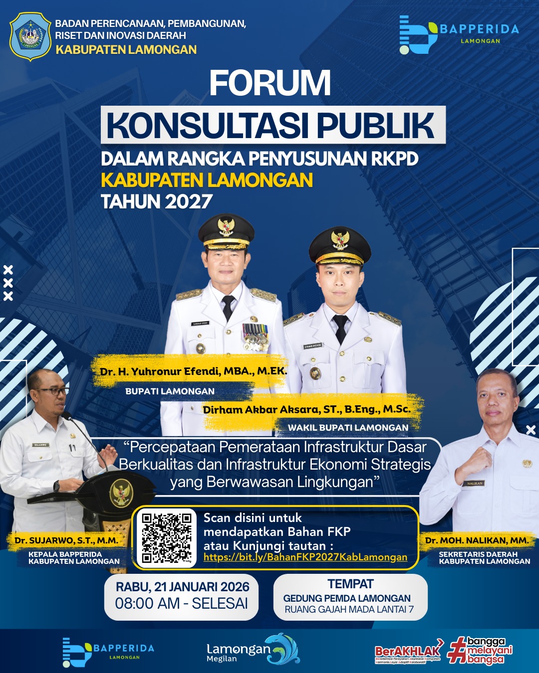 Foto: FORUM KONSULTASI PUBLIK PENYUSUNAN RKPD KABUPATEN LAMONGAN TAHUN 2027