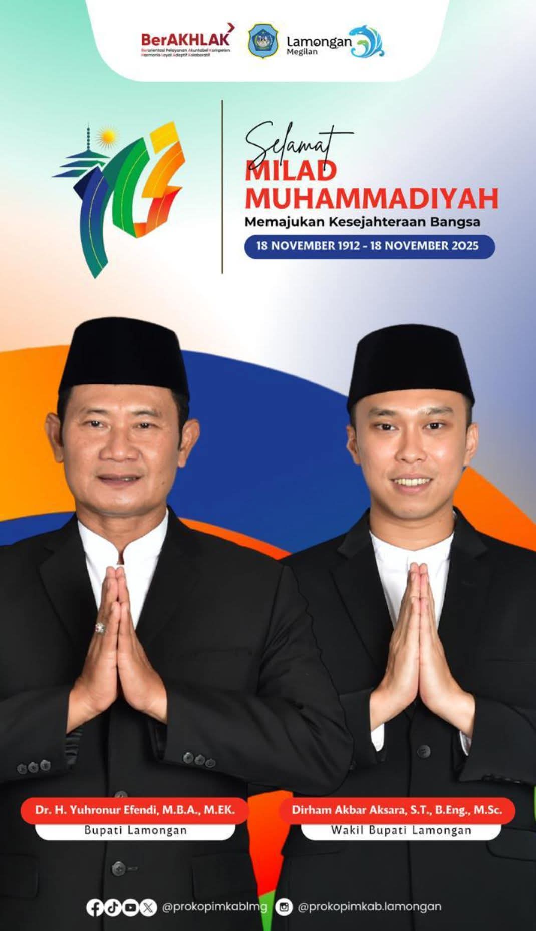 Foto: Bupati ucapkan milad muhammadiyah