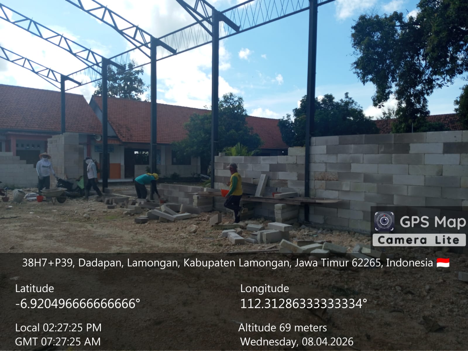 Foto: PROGRES PEMBANGUNAN KDMP DESA DADAPAN RABU 08 APRIL 2026