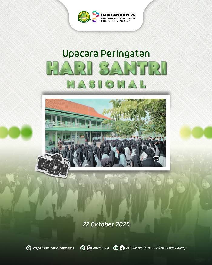 Foto: DOKUMEN HARI SANTRI NASIONAL 22 OKTEBER 2025 DESA BANYUBANG