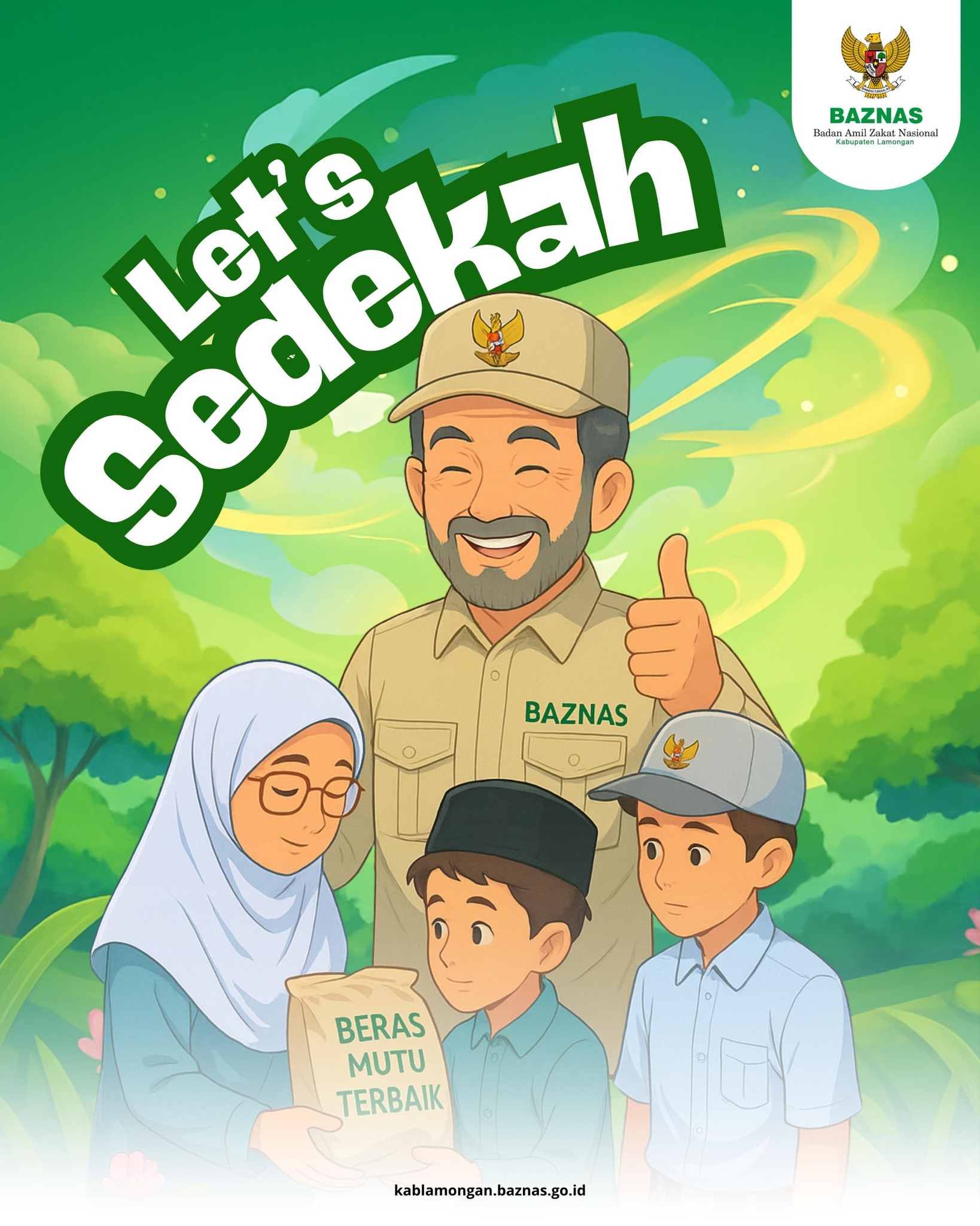 Foto: AYO SEDEKAH MELALUI BAZNAZ