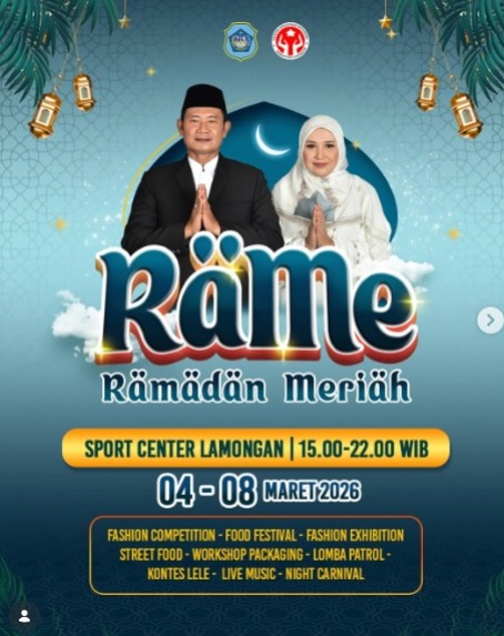Foto: RAME (RAMADHAN MERIAH) DI SPORT CENTER LAMONGAN