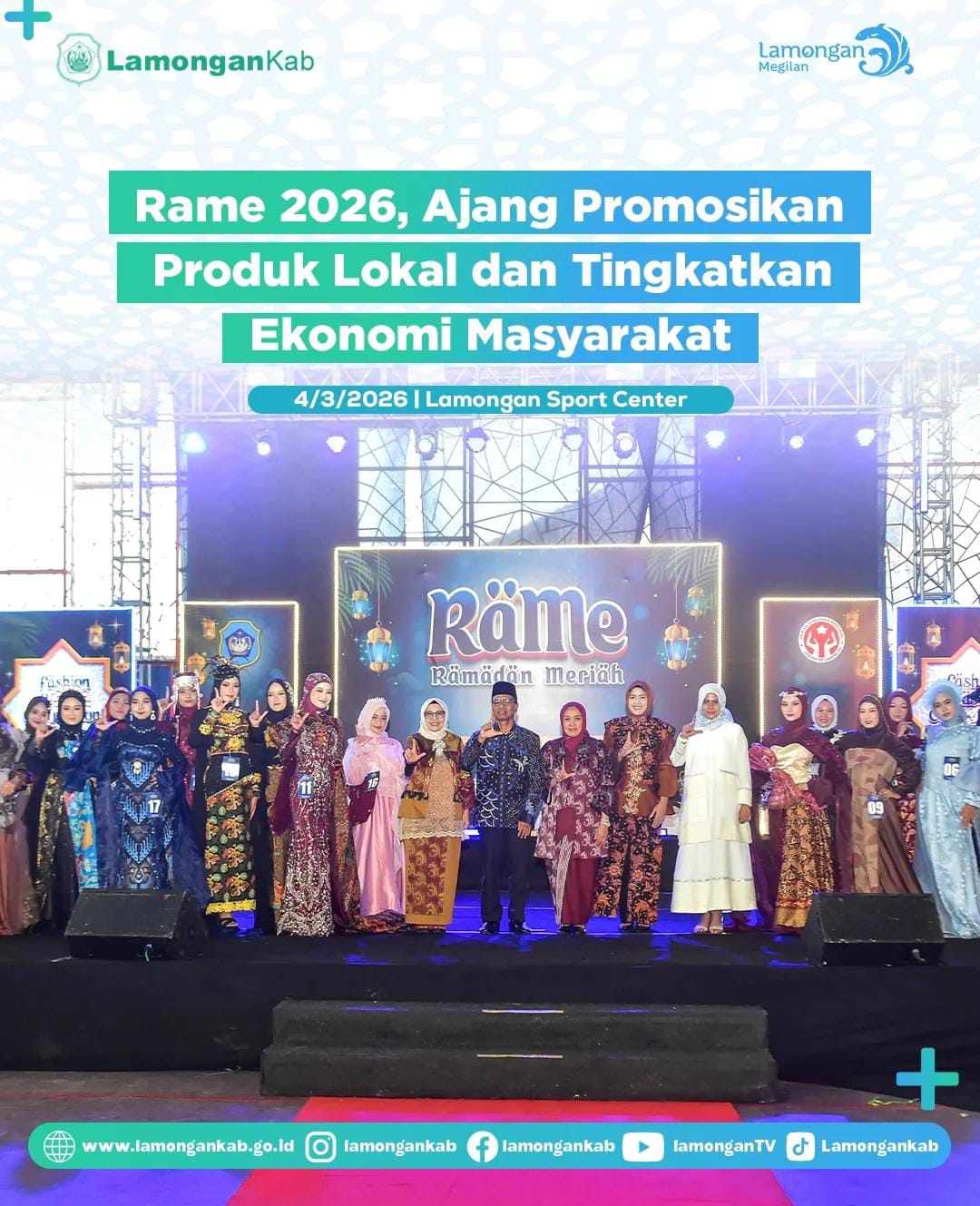 Foto: Ramadhan Meriah (RAME) 2026 kembali digelar sebagai ajang promosi produk lokal sekaligus penggerak ekonomi masyarakat