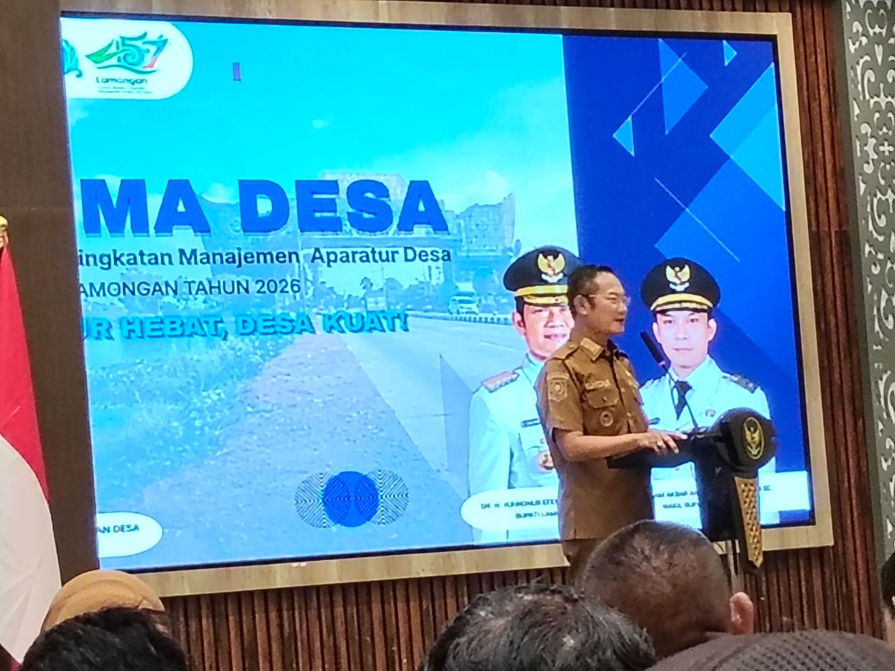 Foto: PRIMA DESA (Program Peningkatan Manajemen Aparatur Desa) Kab. Lamongan tahun 2026