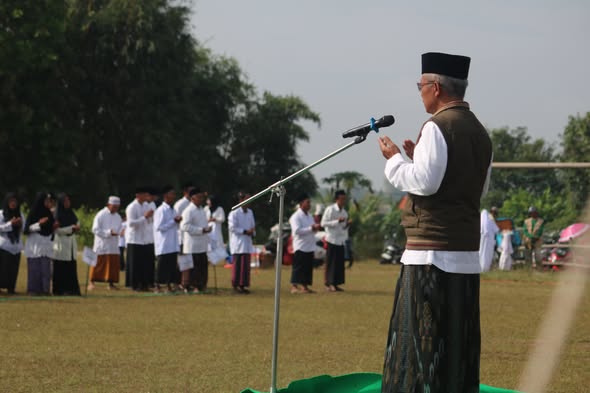 Foto: DOKUMEN UPACARA HARI SANTRI DESA BLURI