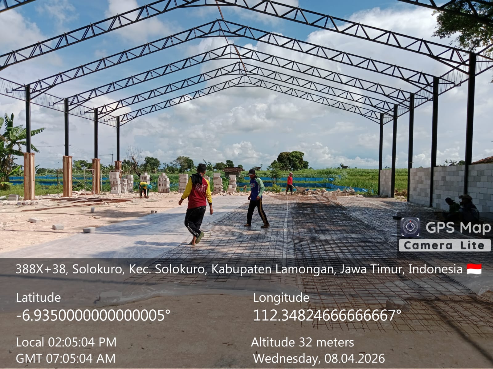 Foto: PROGRES PEMBANGUNAN KDMP DESA PAYAMAN RABU 08 APRIL 2026