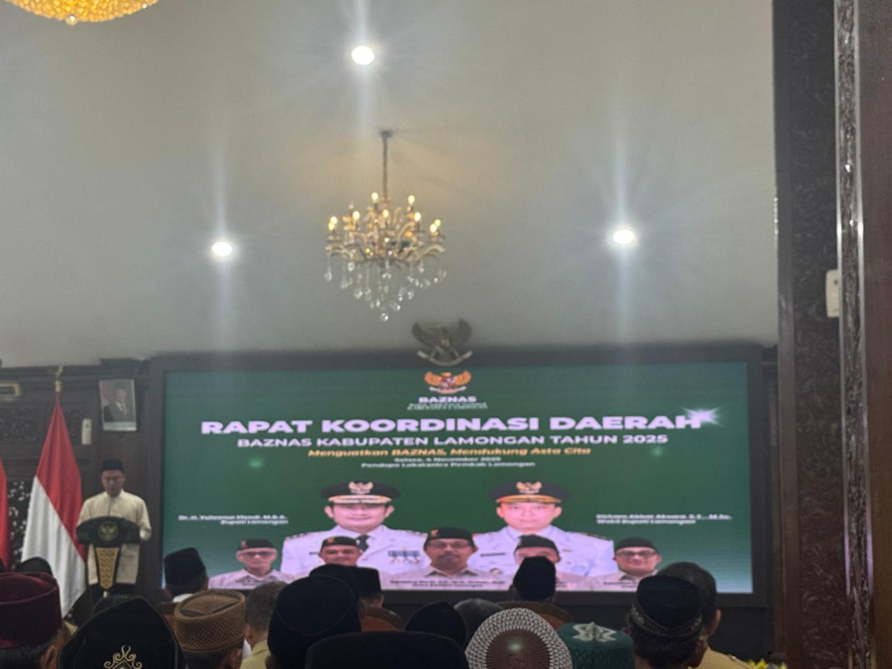 Foto: SEKCAM MENGIKUTI RAKOR DAERAH BAZNAZ KABUPATEN LAMONGA TAHUN 2025
