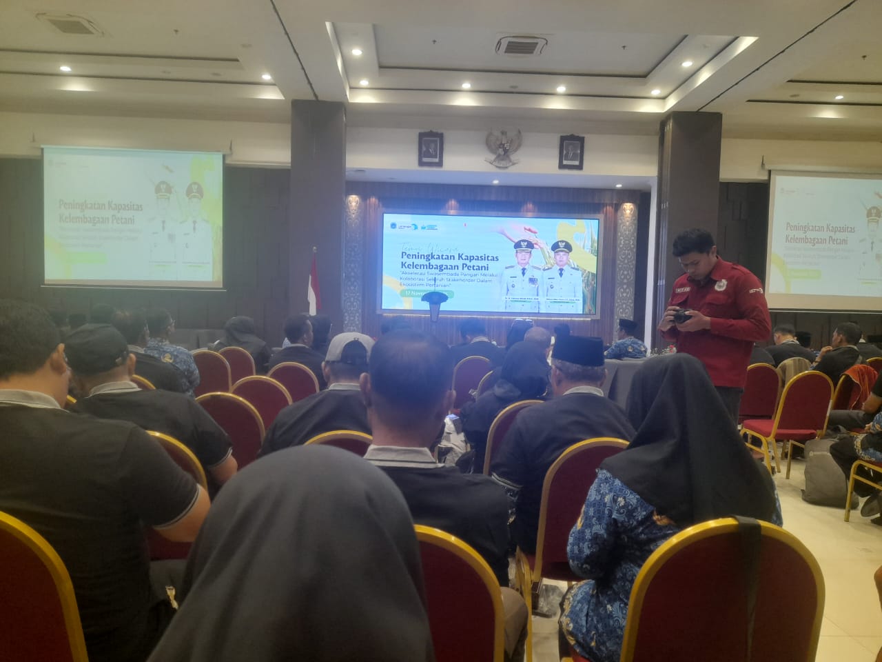 Foto: CAMAT SOLOKURO MENGIKUTI ACARA PENINGKATAN KAPASITAS KELEMBAGAAN PETANI