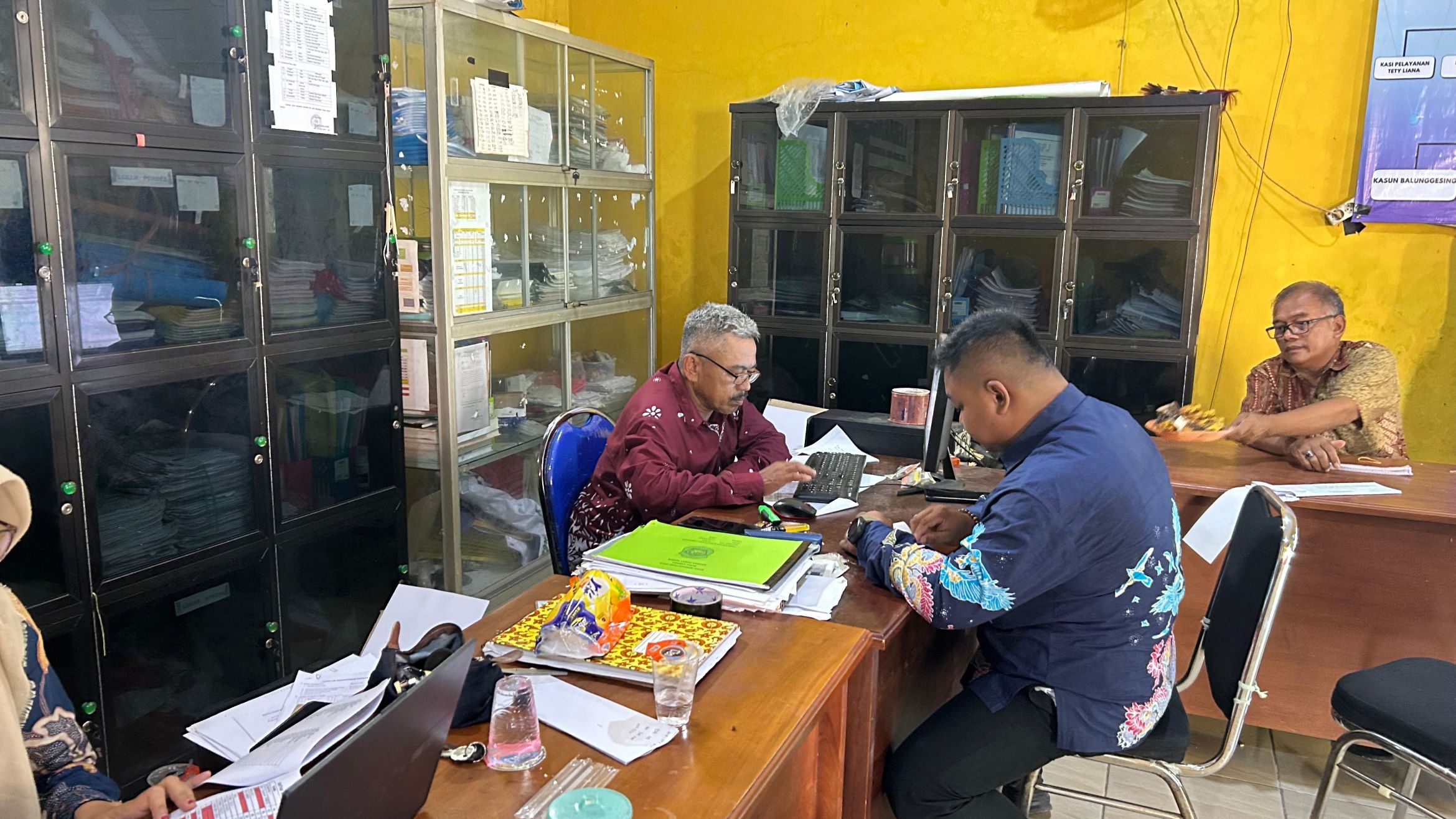 Foto: Penyetoran Baku PBB 2026 Desa Lebakadi