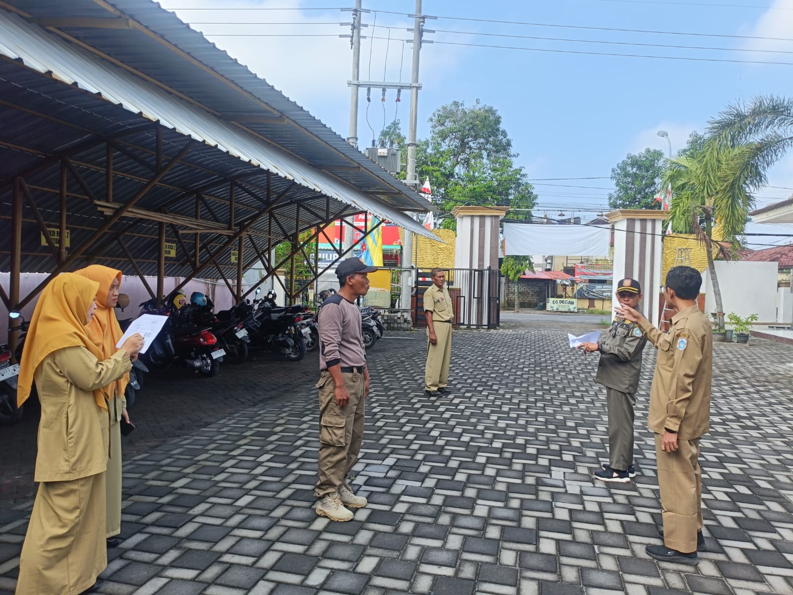 Foto: Persiapan Apel Hari Jadi Lamongan