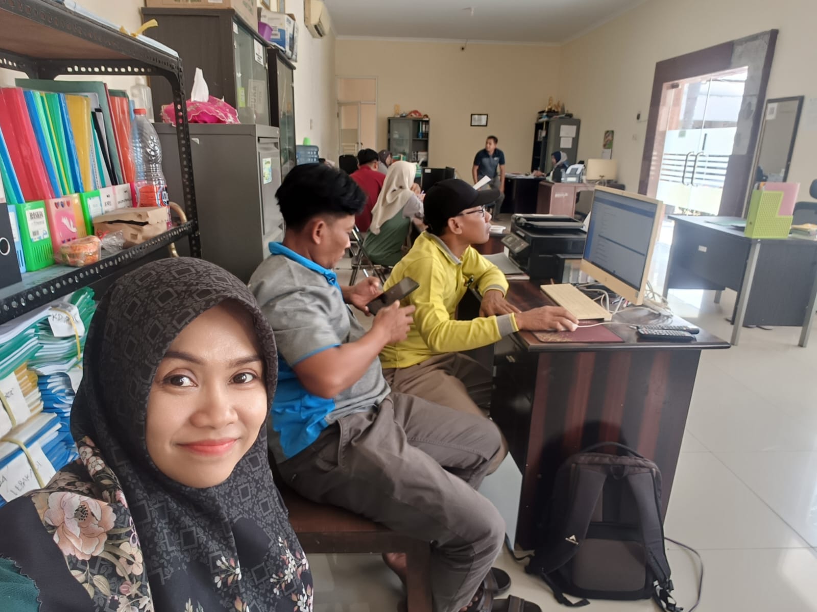 Foto: Pendampingan Pengisian Aplikasi Profil Desa