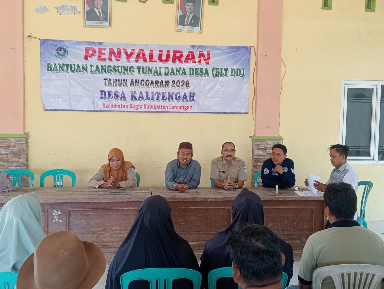 Foto: Penyaluran BLT-Dana Desa Tribulan II TA 2026 Desa Kalitengah