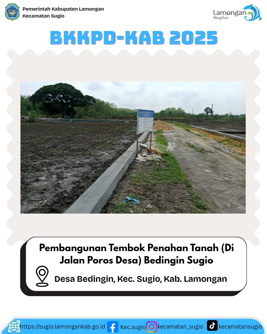 Foto: Peningkatan Infrastuktur Melalui Program BKKPD-APBD