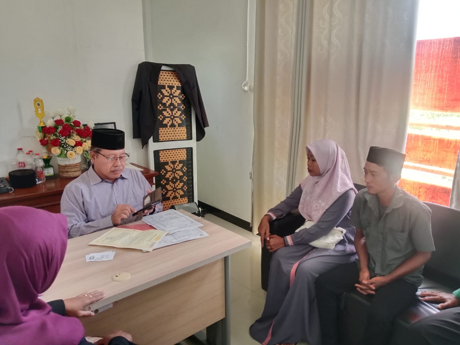 Foto: Pendaftaran Peserta Itsbat Nikah Massal 2026
