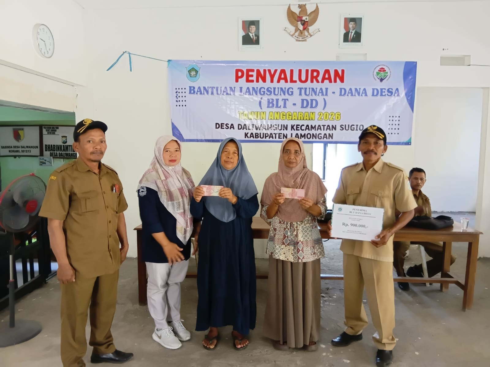Foto: Penyaluran BLT-Dana Desa Tribulan II TA 2026 Desa Daliwangun