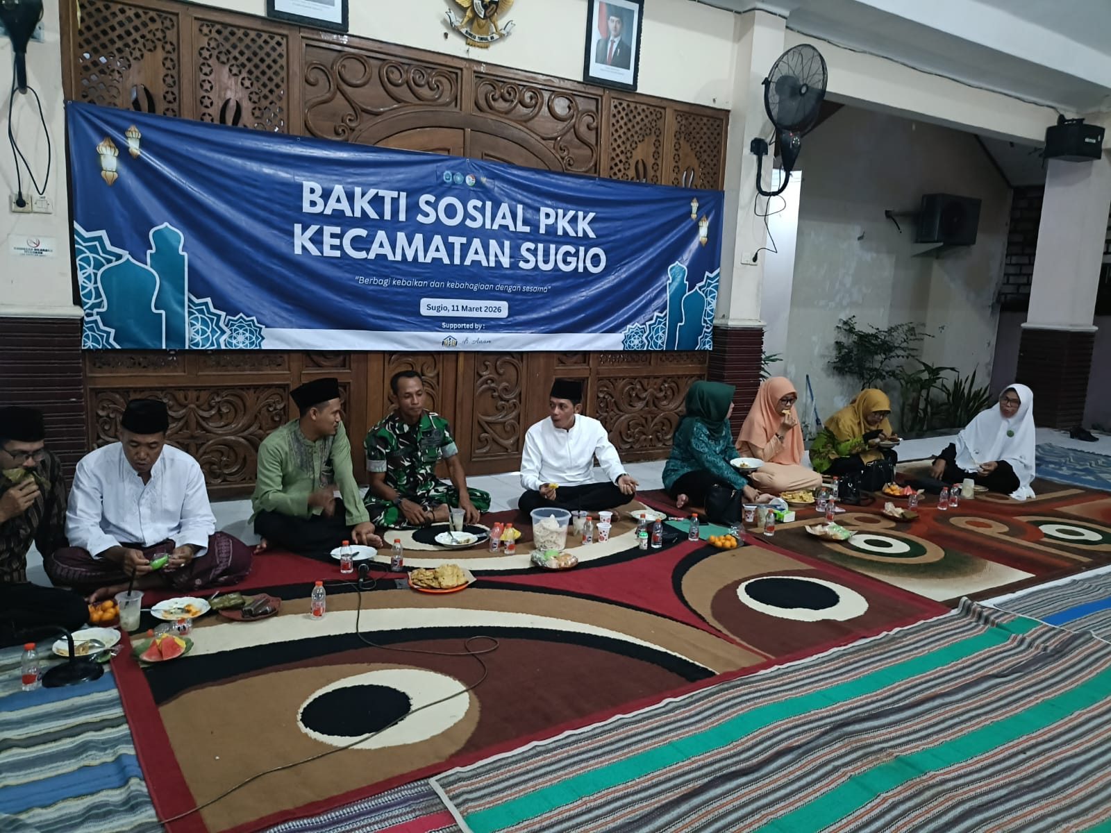 Foto: Buka Bersama Forkopimcam Sugio