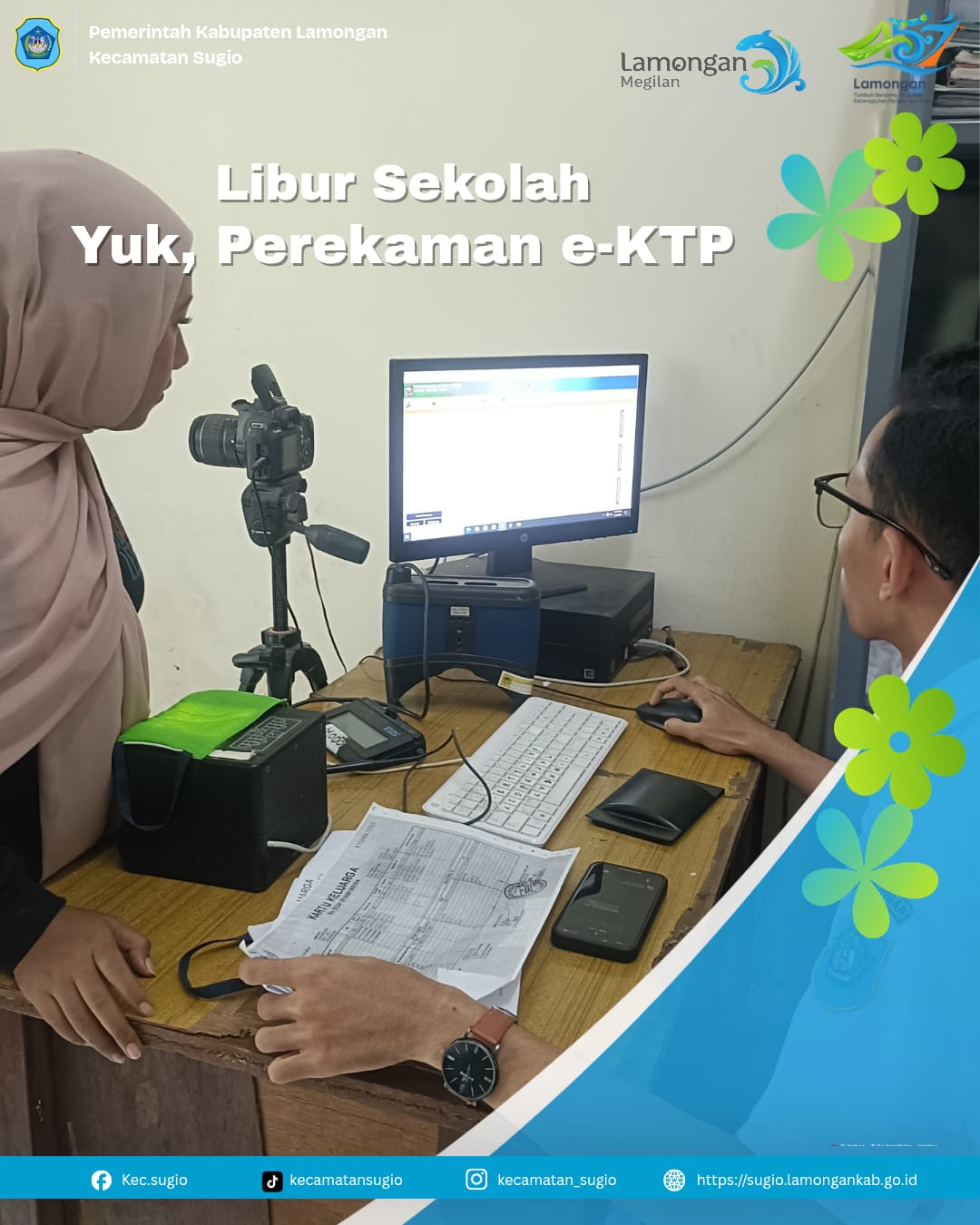 Foto: Libur Sekolah, Yuk Perekaman e-KTP