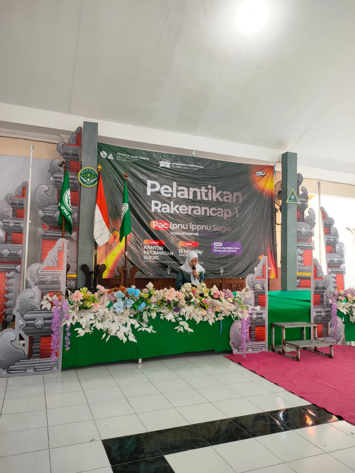 Foto: Pelantikan PAC IPNU-IPPNU Sugio