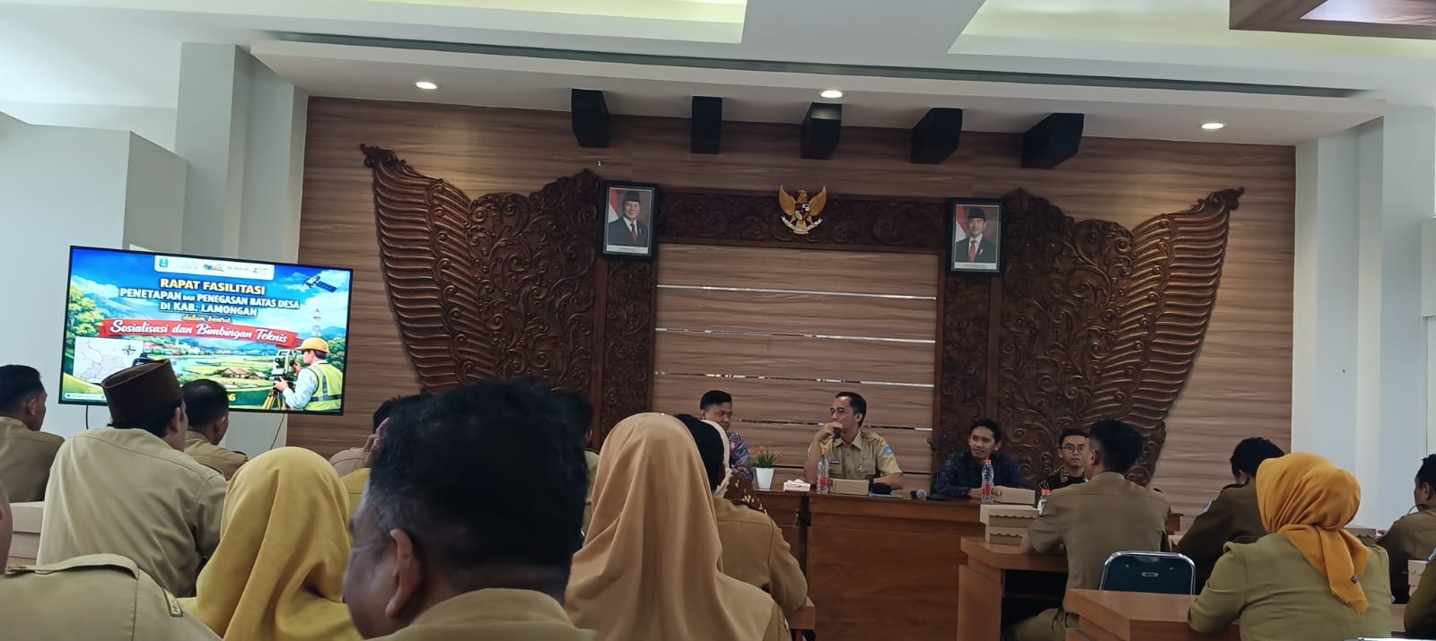 Foto: Sosialisasi Penetapan dan Penegasan Batas Desa